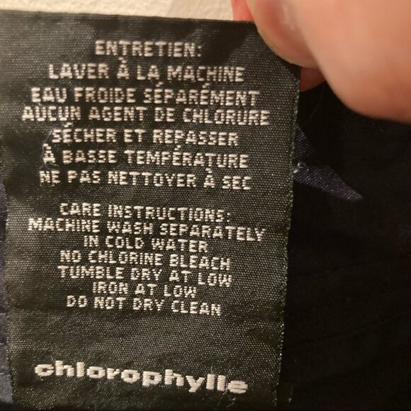 CHLOROPHYLLE Sz 12 Rally Pants w/ Zip Pockets Activewear for Outdoor Activity - Picture 7 of 11